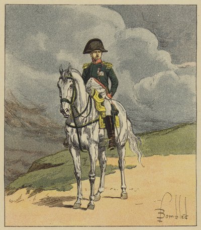 Napoleon Bonaparte od after Louis Charles Bombled