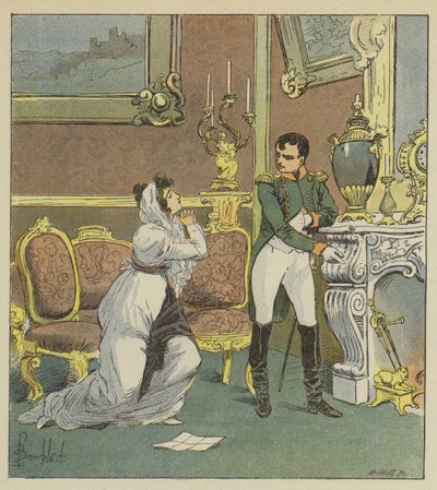 Napoleon a paní Hatzfeldová od after Louis Charles Bombled