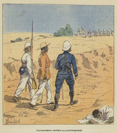 Poslanci odvedeni do ústředí od after Louis Charles Bombled