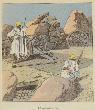 Hovasova opevnění od after Louis Charles Bombled