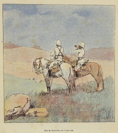 Na hranici Imerne od after Louis Charles Bombled