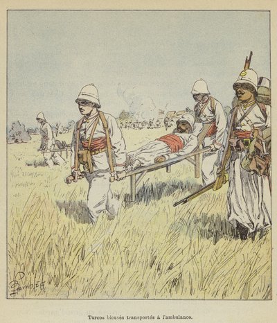 Turcos žehná přepravě lambulance od after Louis Charles Bombled