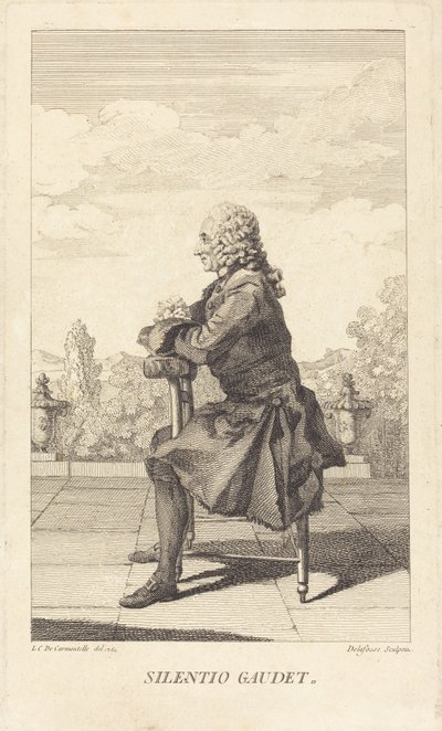 Jean-Baptiste-Francois Durey de Meinières od after Louis de Carrogis Jean Baptiste Delafosse called Carmontelle