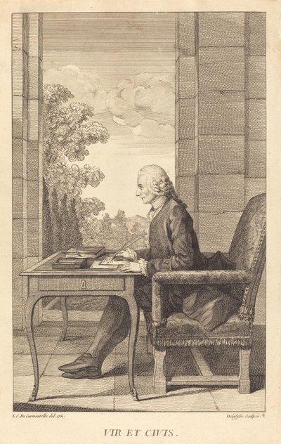 M. Lambert od after Louis de Carrogis Jean Baptiste Delafosse called Carmontelle