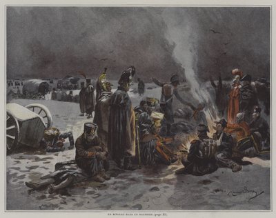Bivak v bažině od after Maurice Henri Orange