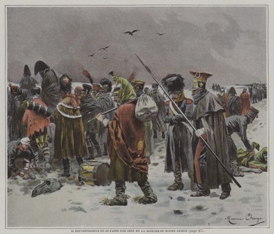 O postupu naší armády si nelze udělat představu od after Maurice Henri Orange