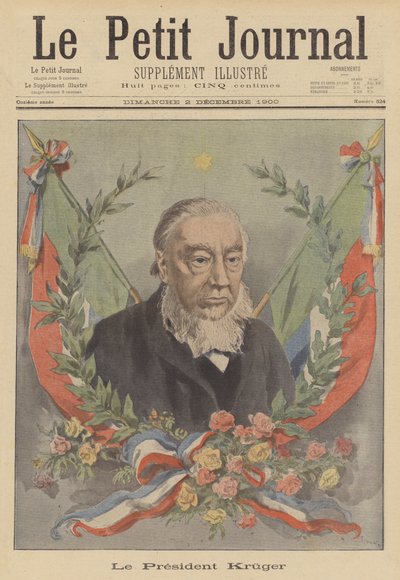 prezident Kruger z Transvaalu od after Oswaldo Tofani