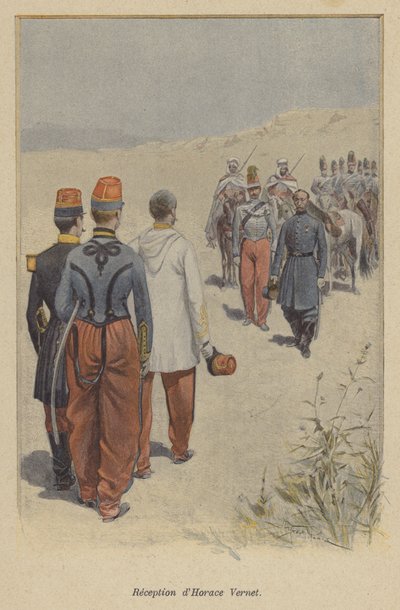 Přijetí Horace Verneta od after Paris