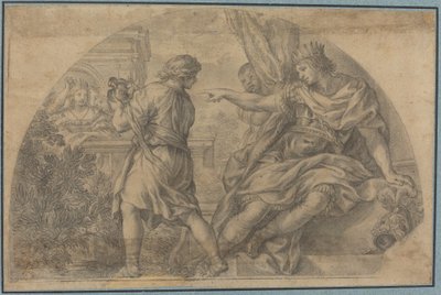 Masinissa a Sophonisba od after Pietro da Cortona