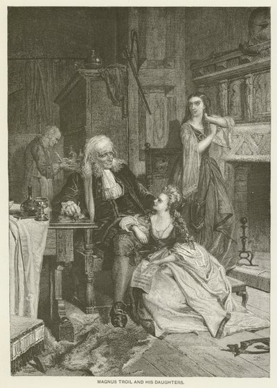 Magnus Troil a jeho dcery od after Robert Herdman