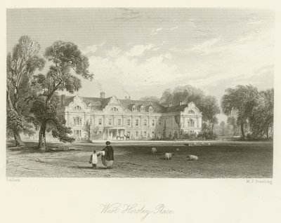 West Horsley Place od after Thomas Allom