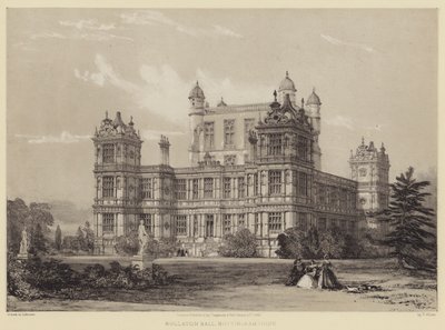 Wollaton Hall, Nottinghamshire od after Thomas Allom