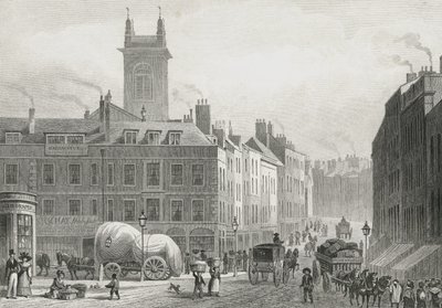 Holbornský most, 1831 od Thomas Hosmer after Shepherd