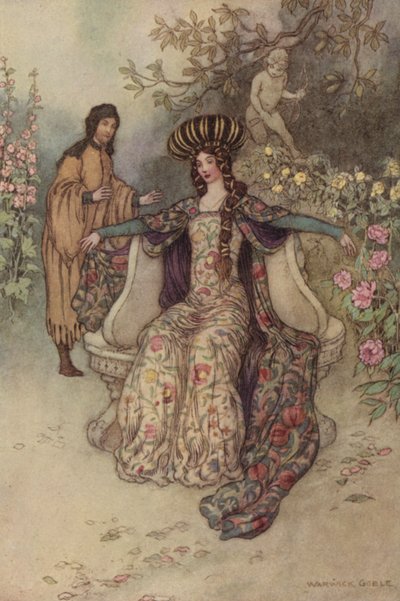 Geoffrey Chaucer, Báseň od after Warwick Goble