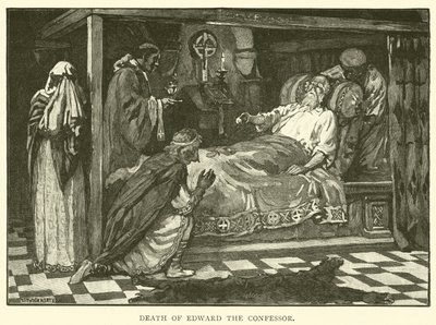 Smrt Edwarda Vyznavače od after William Henry Margetson