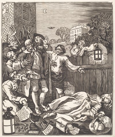 Krutost v dokonalosti od after William Hogarth John Bell