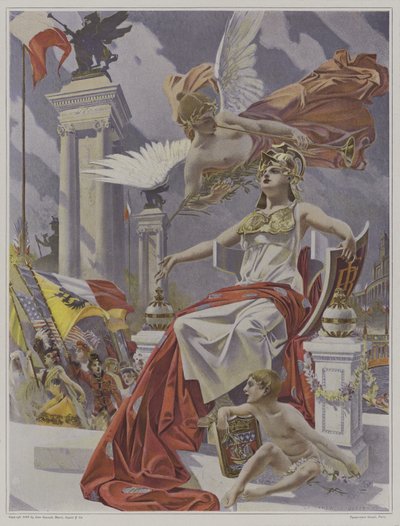 Světová výstava 1900, Paříž od after William de Leftwich Dodge