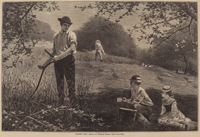 Výroba sena od Winslow Homer