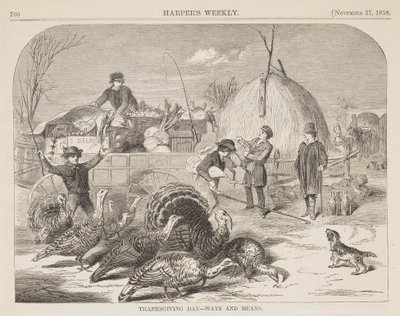 Den díkůvzdání – způsoby a prostředky od Winslow Homer