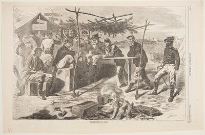 Díkůvzdání v Táboře od Winslow Homer