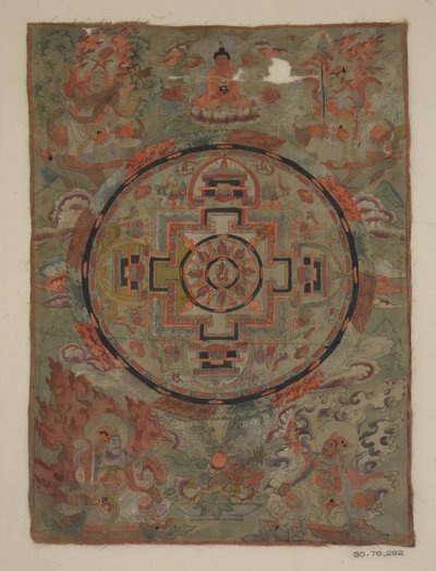 Buddha obklopený bódhisattvami od anonymous 