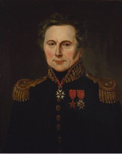 Francouzsky: Portrait du général Louis Hugo (1777-1843) od anonymous 