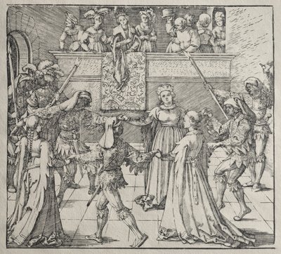 Maškaráda od attributed to Albrecht Dürer