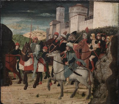 Průvod tří králů od attributed to Bernardo Parentino