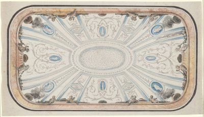 Design pro strop od attributed to Mauro Antonio Tesi