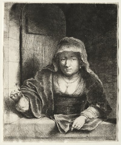 Žena s hruškou od attributed to Painter of the Royal Procession