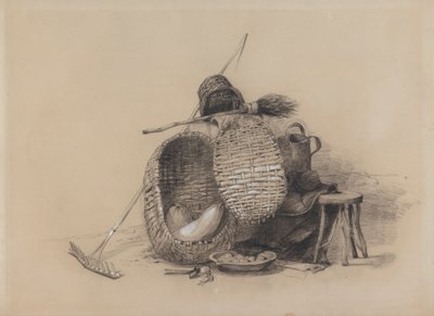 Zátiší s Rakeem od attributed to Peter DeWint