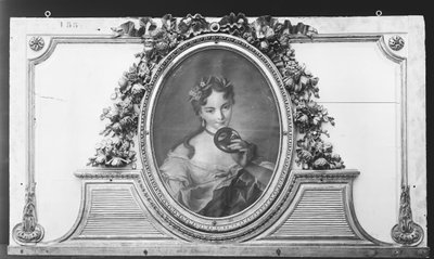 Žena s maskou jedna ze sady, 1770-90. od ca. 1775 . French Painter