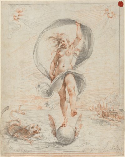 Alegorická postava od called Cavaliere d