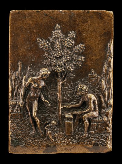 Venuše, Amor a Vulkán od called Riccio Andrea Briosco