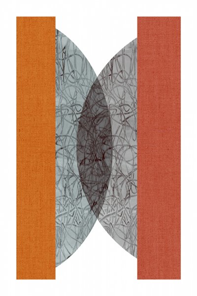 Abstraktní oranžová geometrie od cartissi