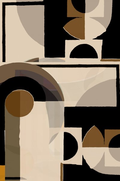 Zemitá geometrická abstrakce od cartissi