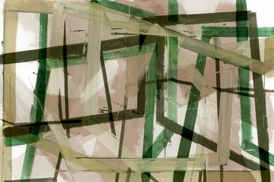 Vrstvená geometrická abstrakce od cartissi