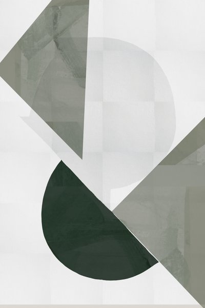 Moderní zelená geometrie od cartissi