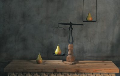 Rustikální hruška – rovnováha od chenyi wang