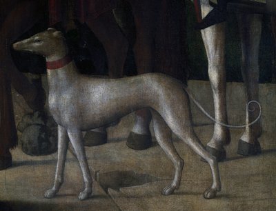Pes, detail z Ukřižování od Kosma Sergejewitsch Petrow Wodkin