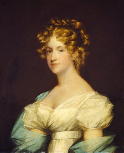 Charlotte Morton Dexter (paní Andrew Dexter) od completed by an unknown artist Gilbert Stuart