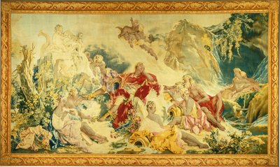 Sen o Rinaldovi od design and cartoon by François Boucher; woven under the direction of Jean Baptiste Oudry and Nicolas Besnier at