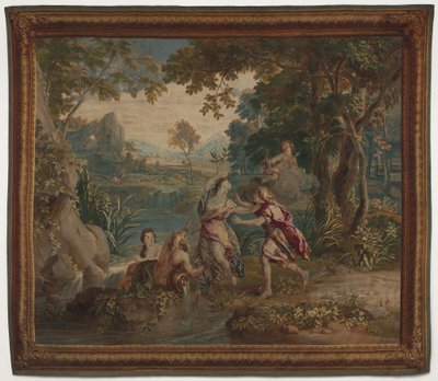 Apollo a Daphne od design by Charles de La Fosse; cartoon by Zeger Jacob van Helmont