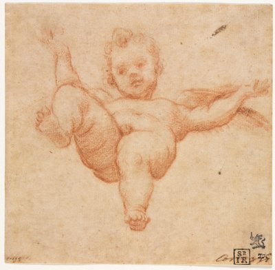 Létající Amor od follower of Annibale Carracci