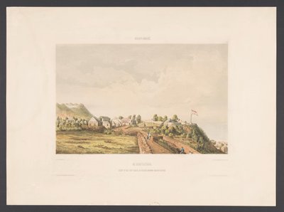 Svatý Eustatius Svatý Eustatius. Pohled na Fort Oranje, kráter, pořízený z fary (název na objektu) Západní Indie (název série na objektu) Pohledy z nizozemské Západní Indie (název série) od jonkheer Jacob Eduard van Heemskerck