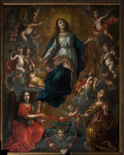 Farní kostel (Saint George Parish Church). Interiér. Nanebevzetí Marie. Nicolas de Liemaeckere. 1640. od or Liemaecker Nicolaas de Liemakere