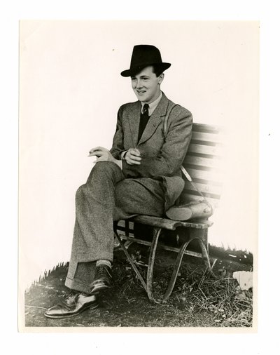 Lord Burlington, kolem roku 1938 (černobílá fotografie) od Unbekannt Unbekannt