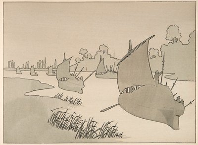 Ilustrace převzatá z knihy „Le bon roy Henri“, kterou ilustroval Jacques Marie Gaston Onfray de Breville dit JOB (1858-1931): Vévoda z Parmy se snaží zásobovat Paříž lodí - Soukromá sbírka od pseudonym for Onfray de Breville Jacques Job