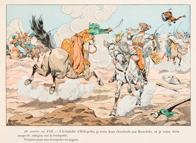 Jacques Marie Gaston Onfroy de Breville dit JOB (1858-1931) - Hussard během egyptského tažení (1798-1801) za Napoleona Bonaparta, soukromá sbírka od pseudonym for Onfray de Breville Jacques Job