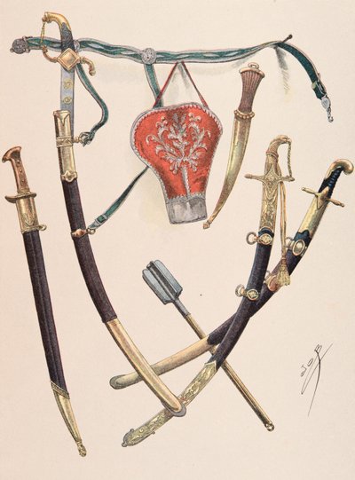 Jacques Marie Gaston Onfroy de Breville dit JOB (1858-1931) - Oblečení francouzských jednotek za všech okolností: Arms a l